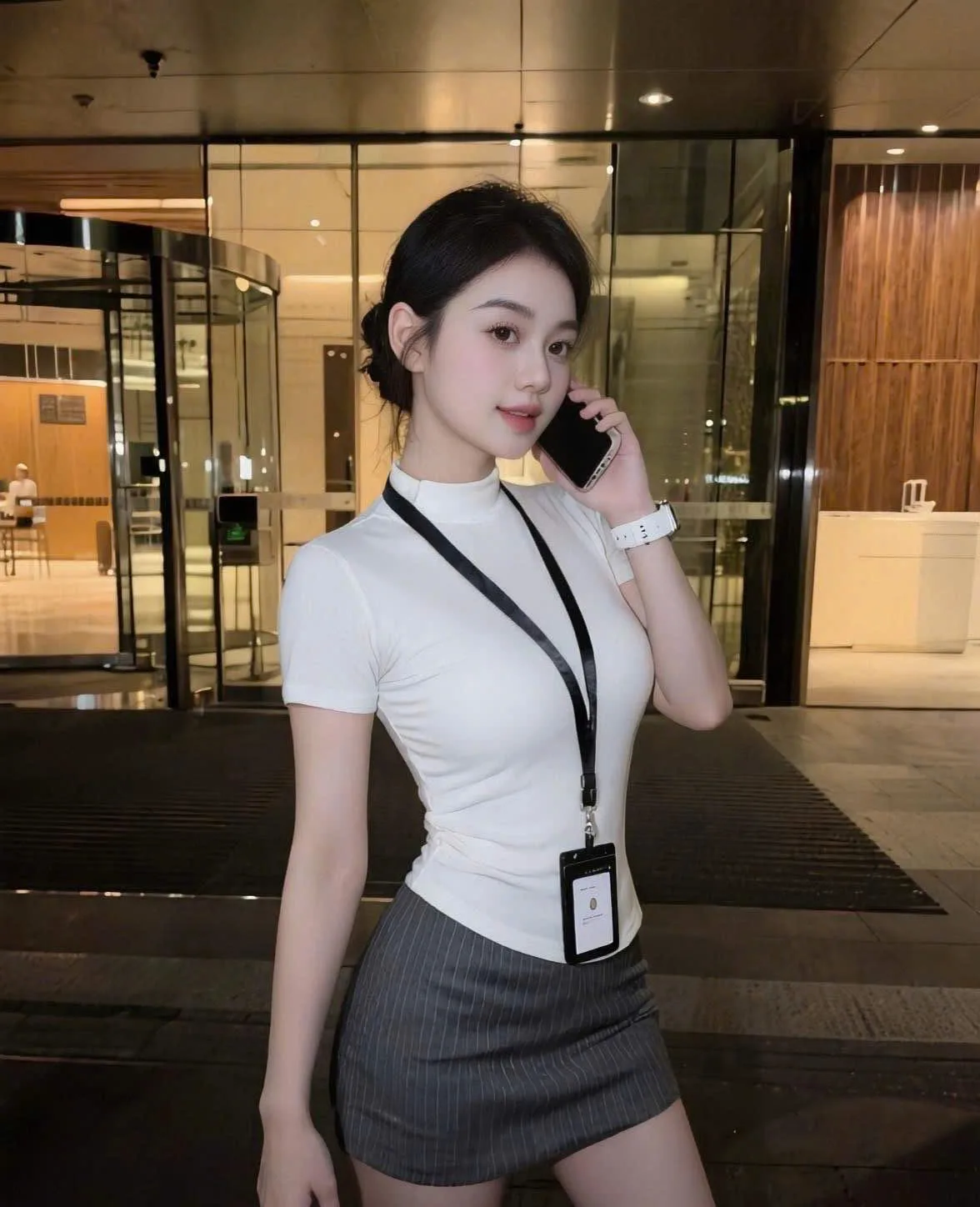 Prompt video biến hình đổi outfit một chạm — Thời trang nữ